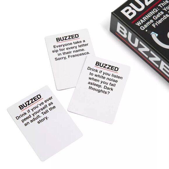 NEW Buzzed: Hydration Edition Card Game - Picture 3 of 9